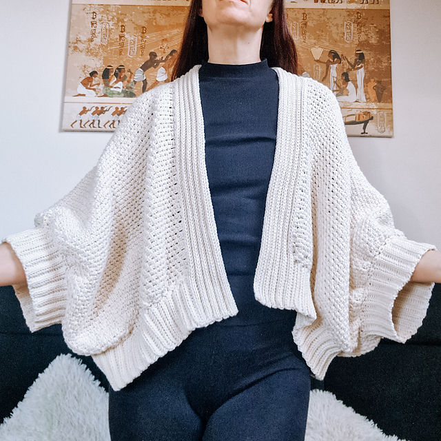Ravelry: Cloud Cocoon Cardigan pattern by Karmen Režek