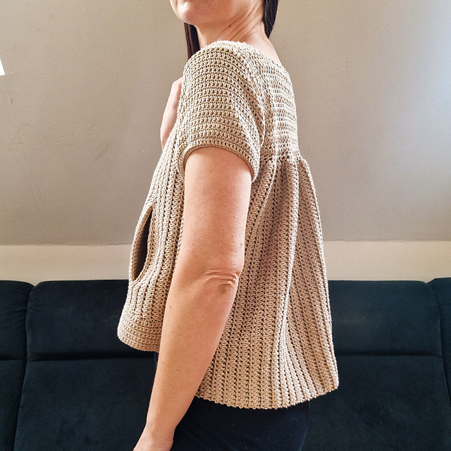 Flare Drape Top