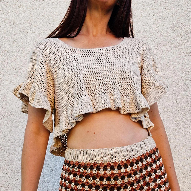 Ruffle Me Up Top