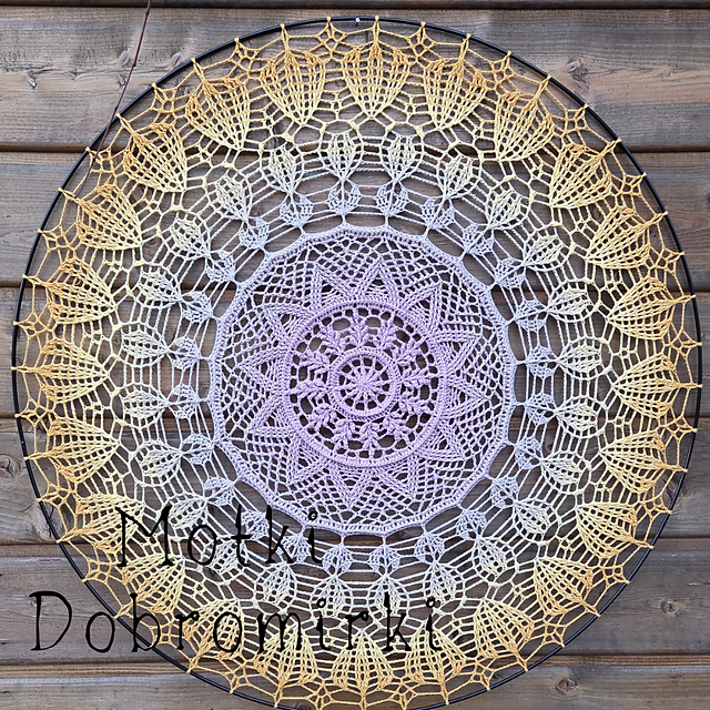 Mandala Złoto Inków
