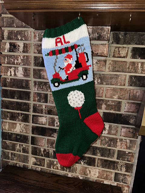 Golf Santa