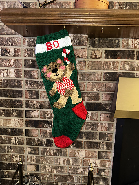 Teddy Bear Stocking