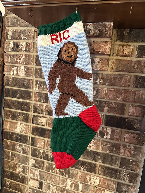 Sasquatch Stocking