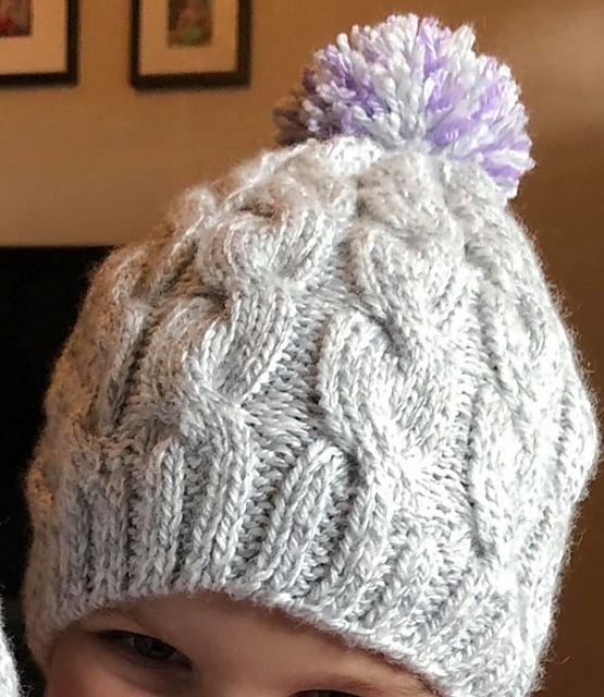 Pammy's Cabled Hat