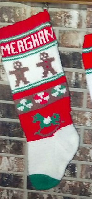 Gingerbread Christmas Stocking