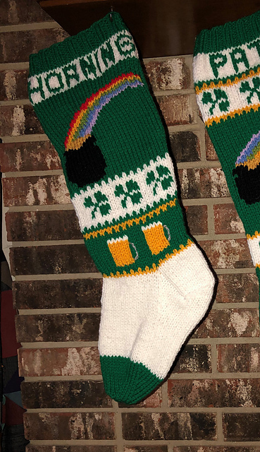 St. Patrick's Day Stocking