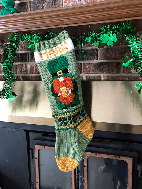 Gnome Stocking with Beer