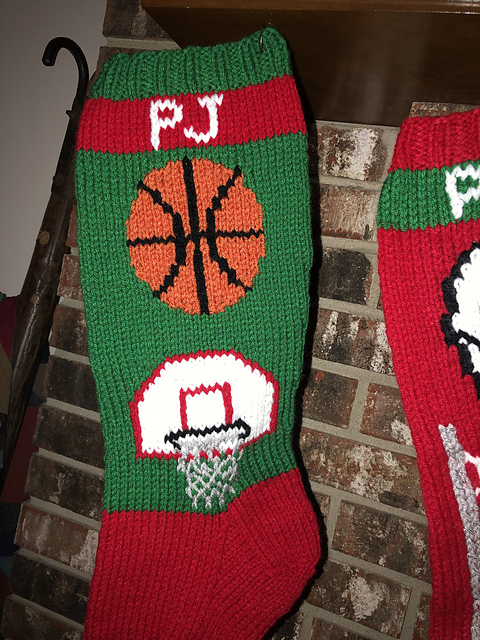Basketball Stocking