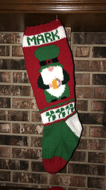 Gnome Christmas Stocking