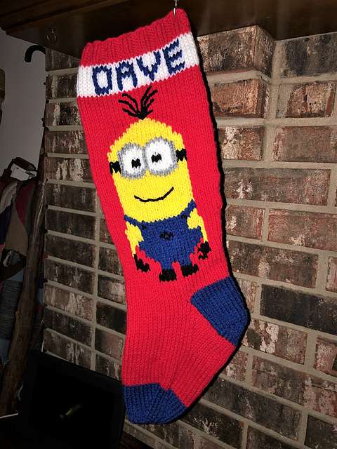 Minion Dave Stocking