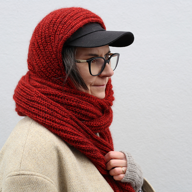 Ravelry: Espresso hood pattern by Katarina Linnhagen