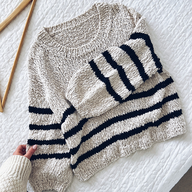 Summer Waves Sweater