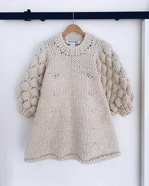Ravelry: Mini Hubble Bubble Dress pattern by Katharina von Blumenthal Ravelry: Mini Hubble Bubble Dress pattern by Katharina von Blumenthal