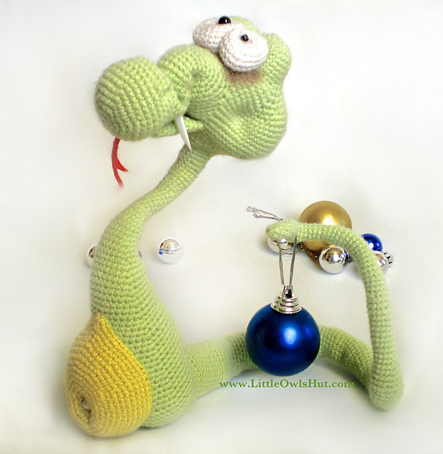 018 Snake Snakish Amigurumi toy