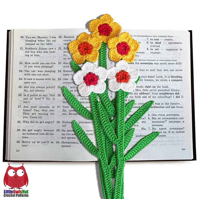 049 Daffodil Bookmark or decor