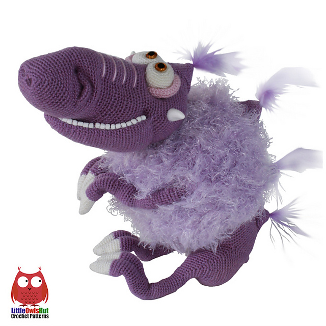 071 Bramblehog the Alien amigurumi