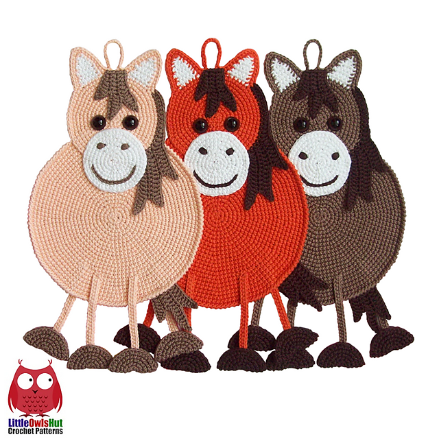 046 Horse decor or potholder