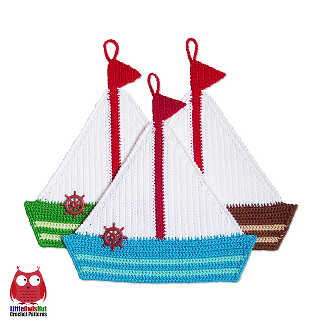 208 Yacht decor or potholder