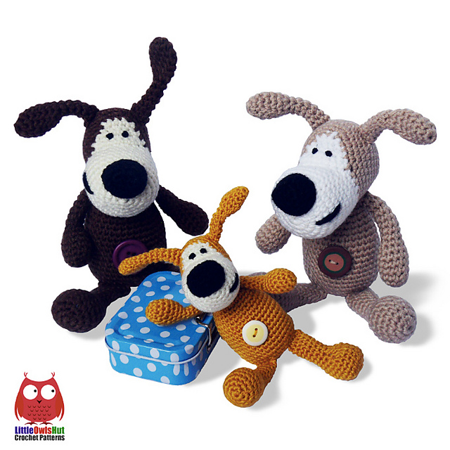 221 Dog Buffy Amigurumi