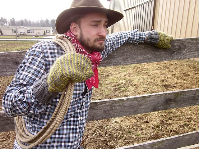 Pete's Cowboy Mittens