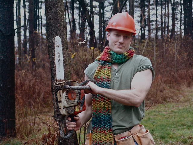 Dave's Chainsaw Scarf