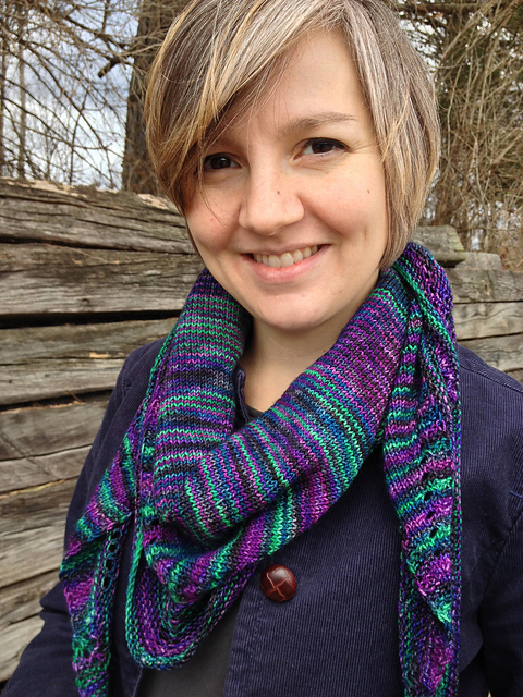Northern Lights Shawl