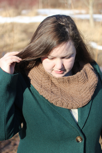 Herringbone Twill Cowl