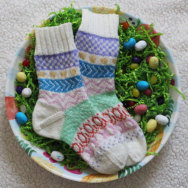 Scrap-a-Doodle Socks