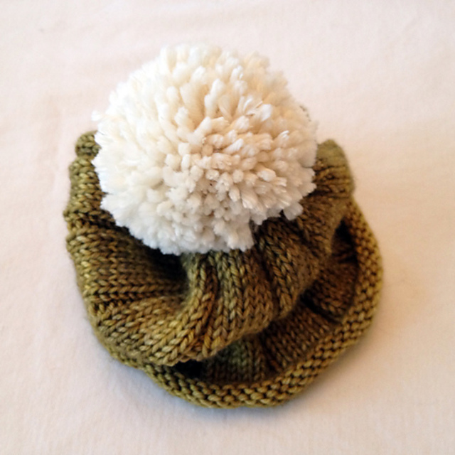 Perfect Pom Pom Baby Hat