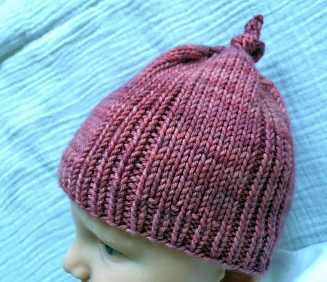 Ribbed Baby Beanie