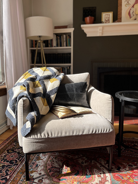 Reading Chair Throw