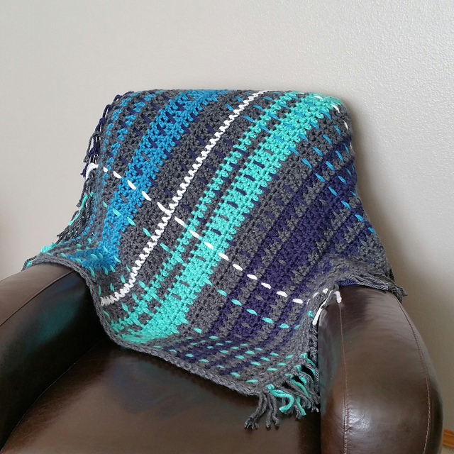 Celtic Woven Baby Blanket