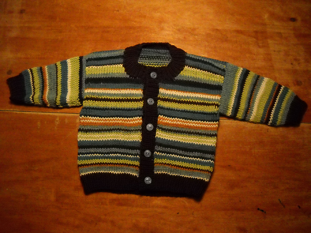 3-Color Baby Sweaters
