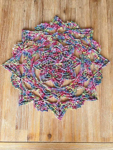 I am a Lotus Flower Doily