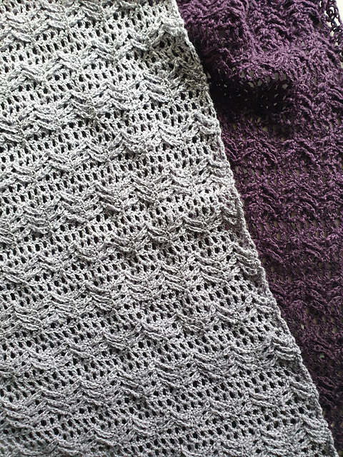 Lavender Waves Scarf
