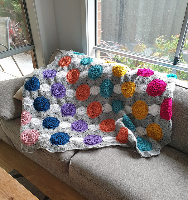 Down The Garden Path Throw