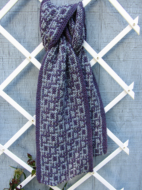 Mosaic Stairsteps Scarf & Wrap