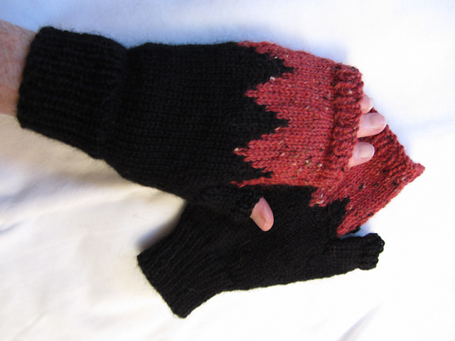 Points of Color Mitts