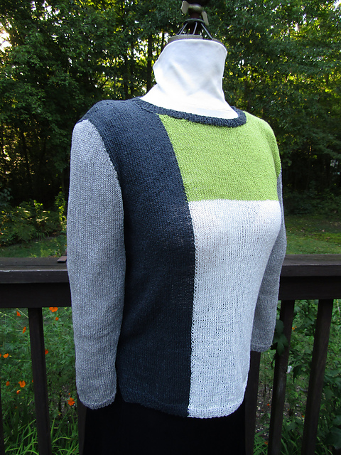 Color Block Pullover