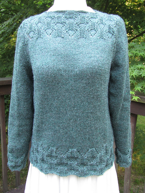 Twisted Ribbon Pullover