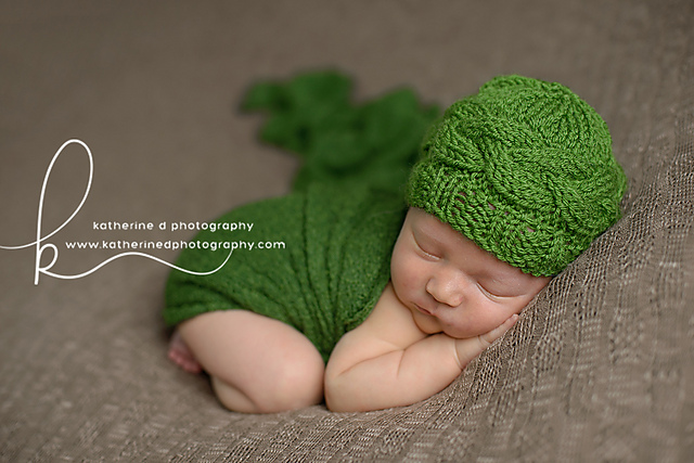 Horizontal Cable Beanie Hat 368