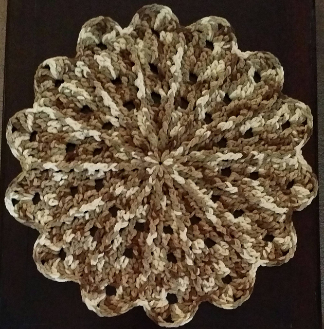 Around We Go Throw Rug