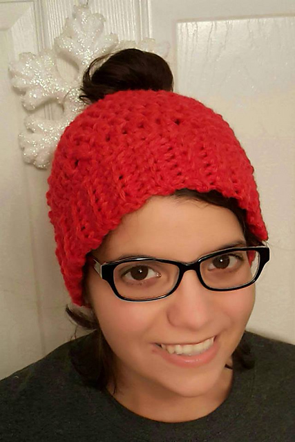 Emma Messy Bun Hat