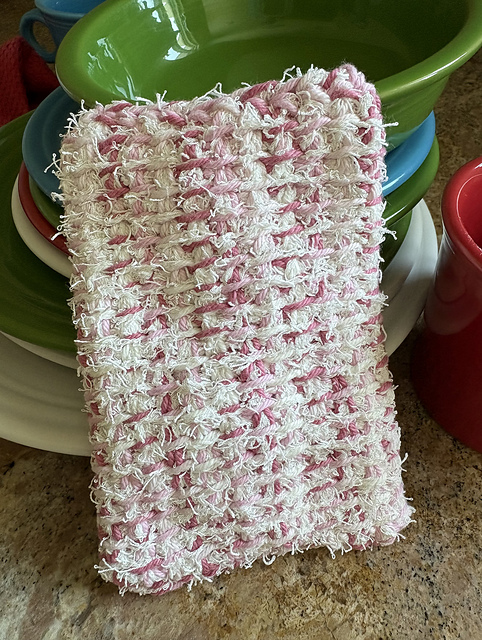 Tunisian Scrubby Dish Sponge
