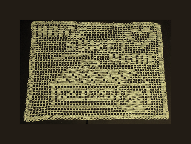 Home Sweet Home Doily