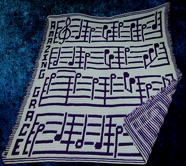 Amazing Grace Music Blanket