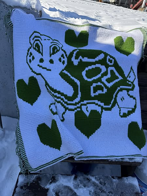 LovePrints Turtle OMC Blanket