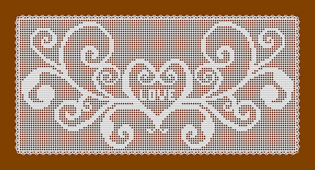 Love Swirls Table Topper