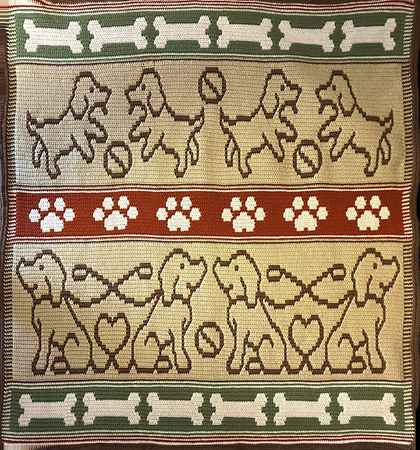 Whimsical Doggy Blanket