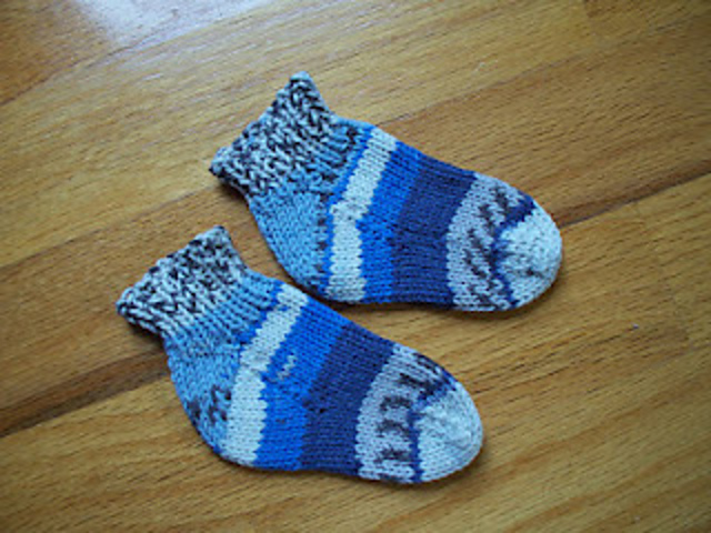Fingering Weight Baby Socks